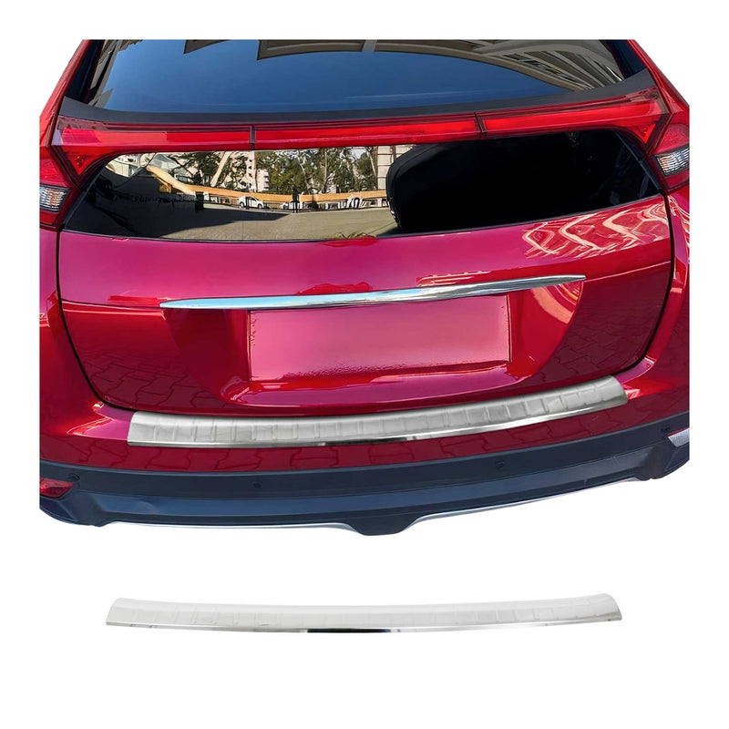 Ladekantenschutz Stoßstange für Mitsubishi Eclipse Cross 2017-21 Edelstahl Chrom