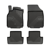 Fußmatten Gummimatten für Renault Megane III 2008-2016 außer Coupe Schwarz 4 tlg