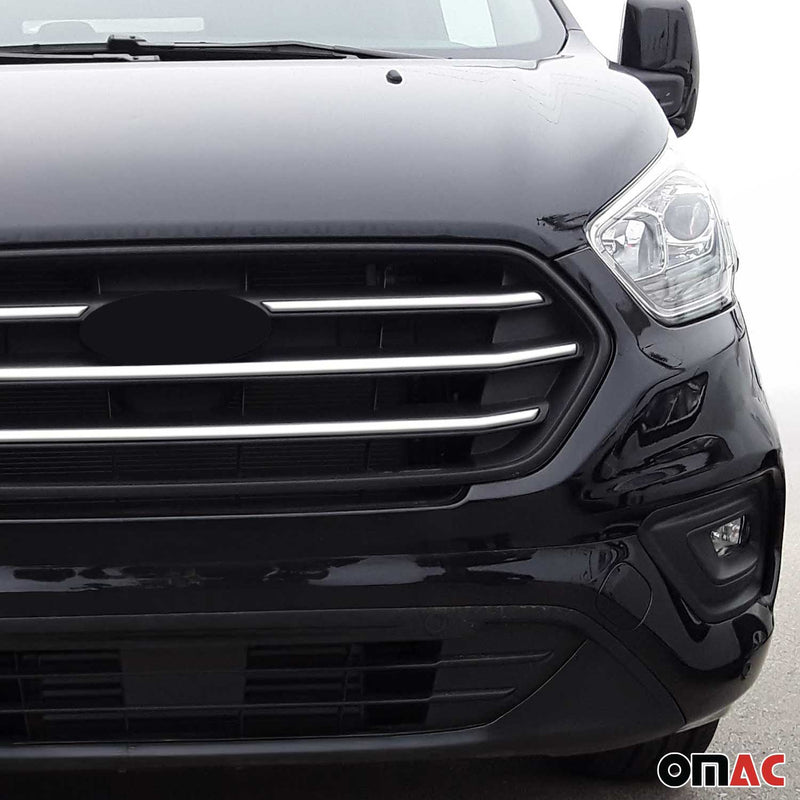 Kühlergrill Leisten Grillleisten für Ford Tourneo Connect 2015-2021 Chrom 4x