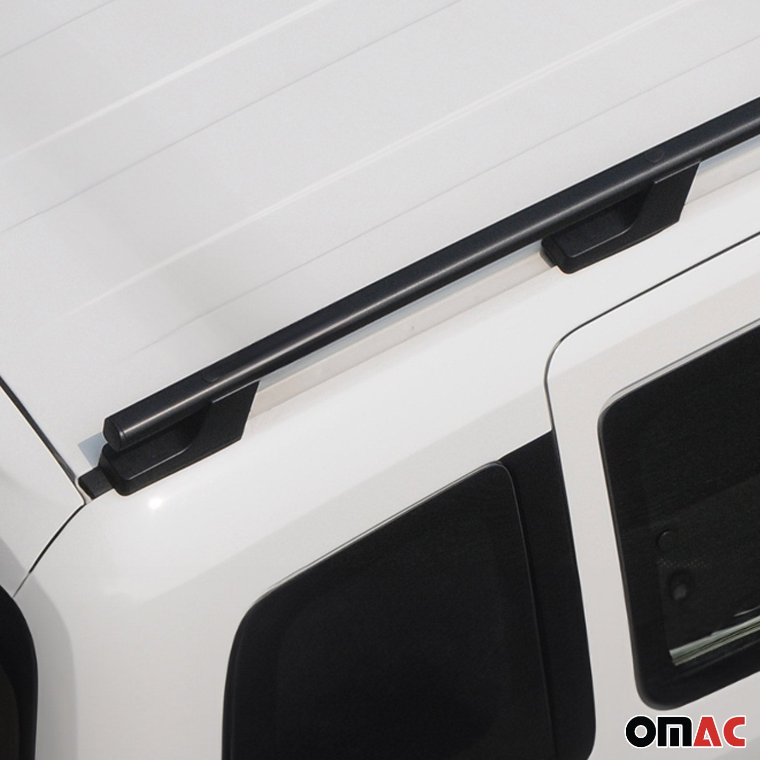 Alu Dachreling für Ford Transit Tourneo Custom 2012-2024 Kurzer ABE Schwarz
