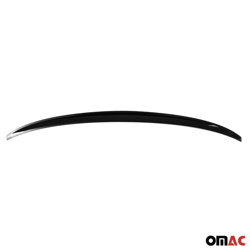 Heckspoiler Heckflügel Hecklippe für Audi A3 8V Limousine 2013-2020 ABS Schwarz