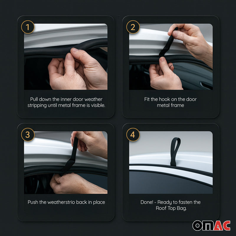 Auto Dachtasche Dachkoffer Dachbox Faltbar Gepäcktasche 500 Liter Volumen