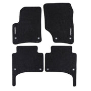 Velours Fußmatten für VW Touareg I 2002-2010 Autoteppich Automatten Schwarz 4tlg
