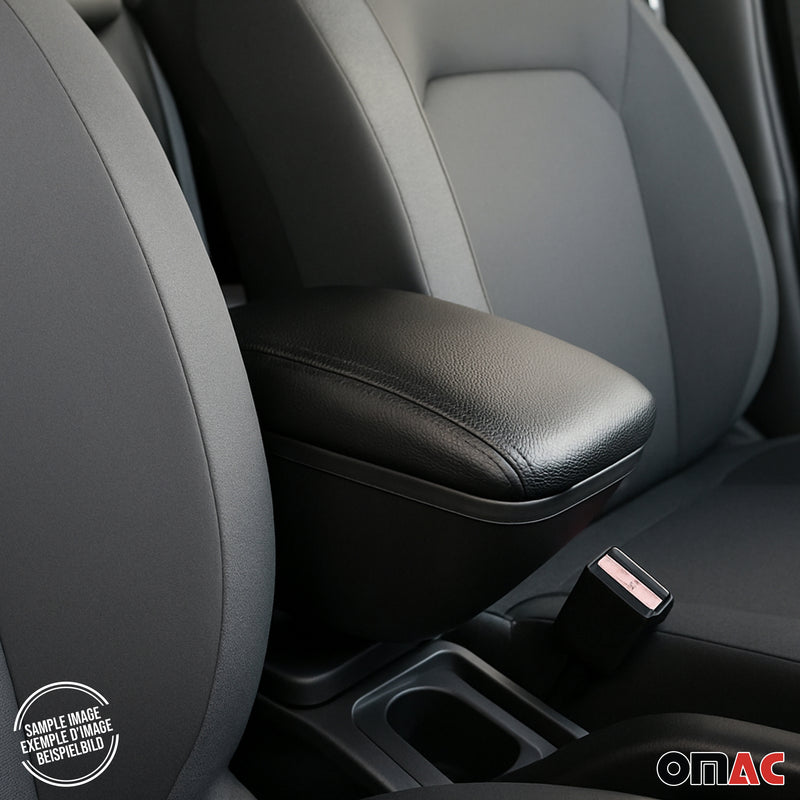 Mittelarmlehne Armlehne für Dacia Dokker 2012-2021 PU-Leder ABS Schwarz