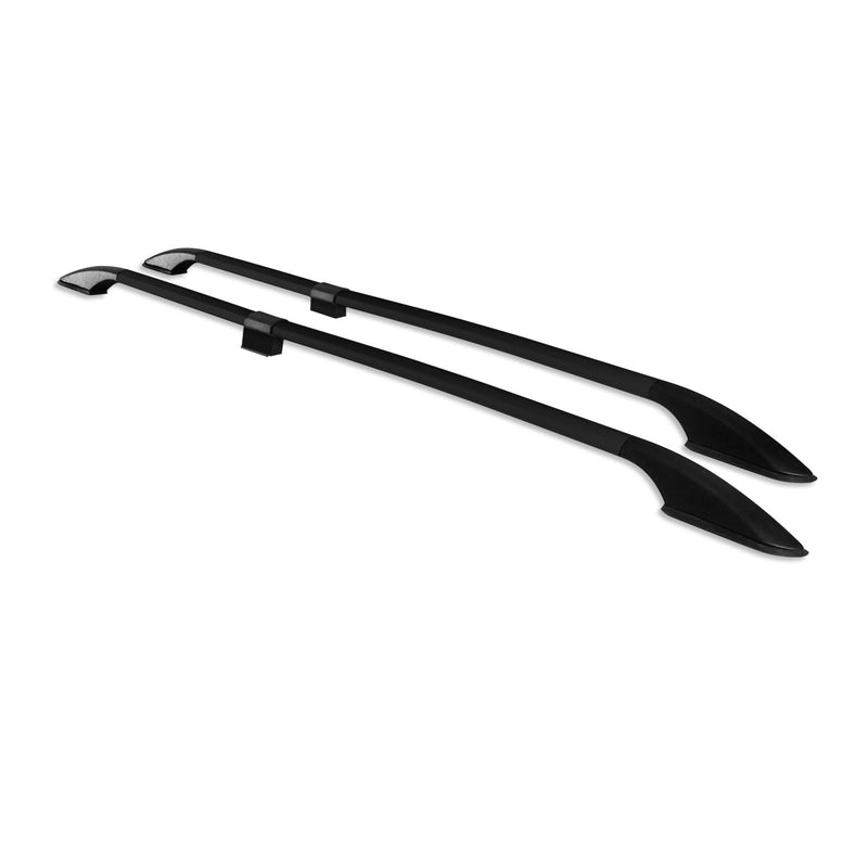 Dachreling Relingträger für VW T5 T6 2003-2024 L1 Kurzer Alu Schwarz 2x