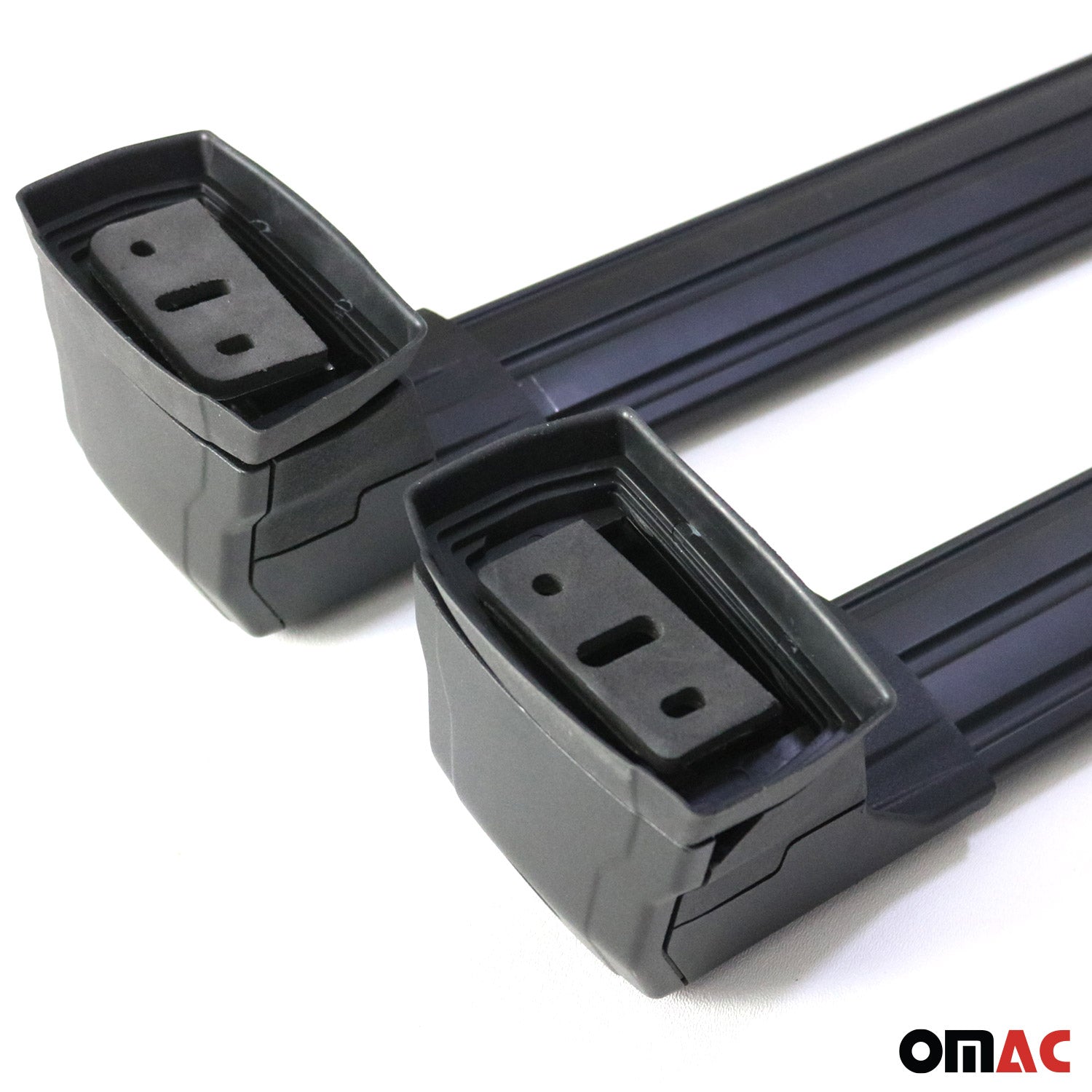 Dachträger Grundtäger für Mercedes E Klasse W211 2003-2009 75kg Schwarz Alu 2tlg