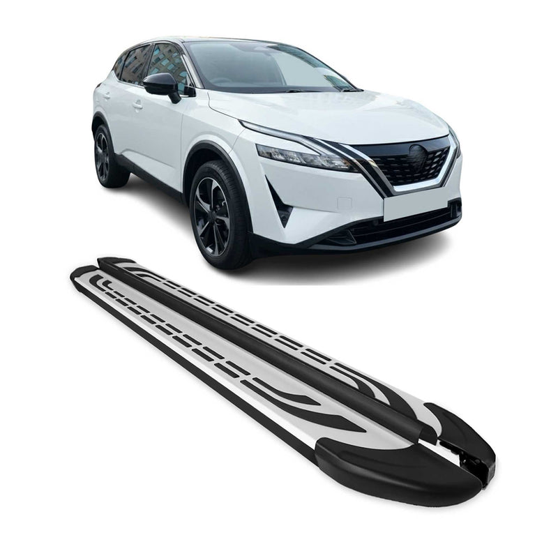 Trittbretter Seitenschweller Seitenbretter für Nissan Qashqai III J12 2021-2025
