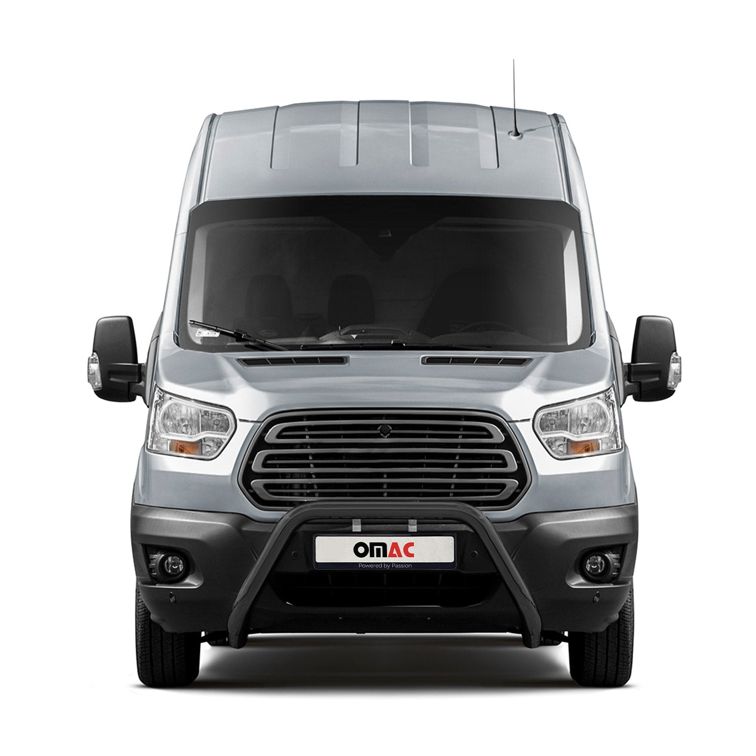 Edelstahl Frontschutzbügel Rammschutz für Ford Transit 2014-2025 ABE