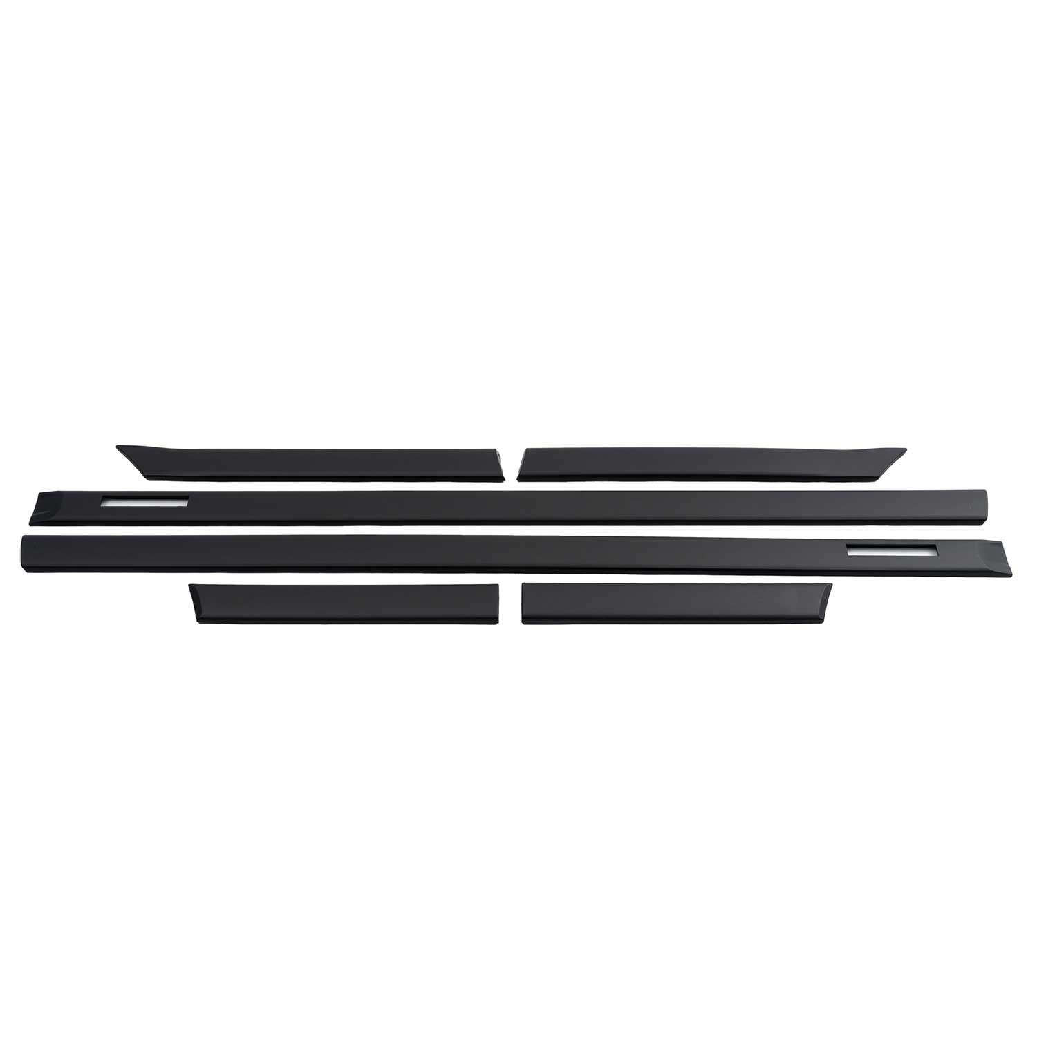 JOM Seitenleisten Türleisten für BMW 3er E36 Coupe Cabrio schwarz 6tlg