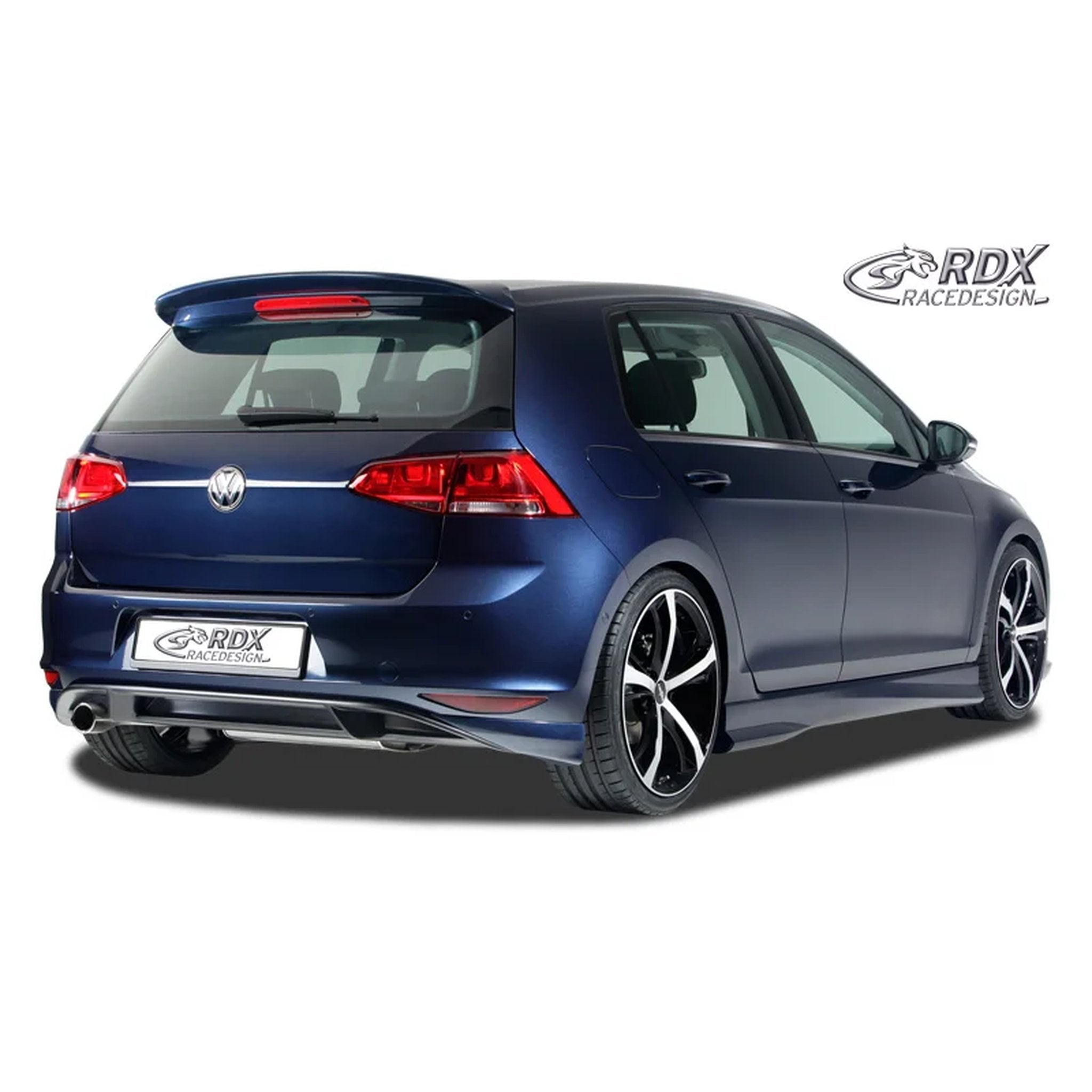 RDX Heckschürzenansatz Diffuser für VW Golf VII HB 3/5-türer 2012- exkl. GTi/GTD