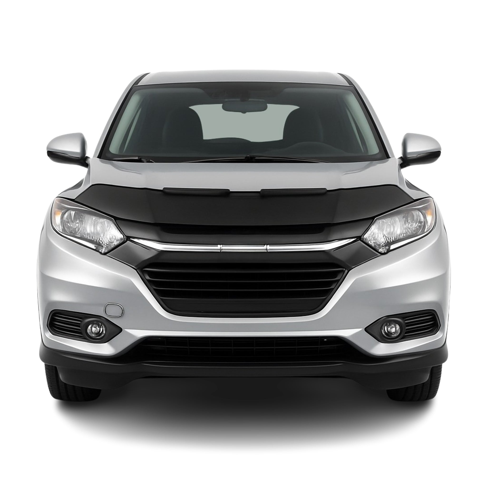 Haubenbra Steinschlagschutz Bonnet Bra für Honda HR-V 2016-2022 Schwarz Halb