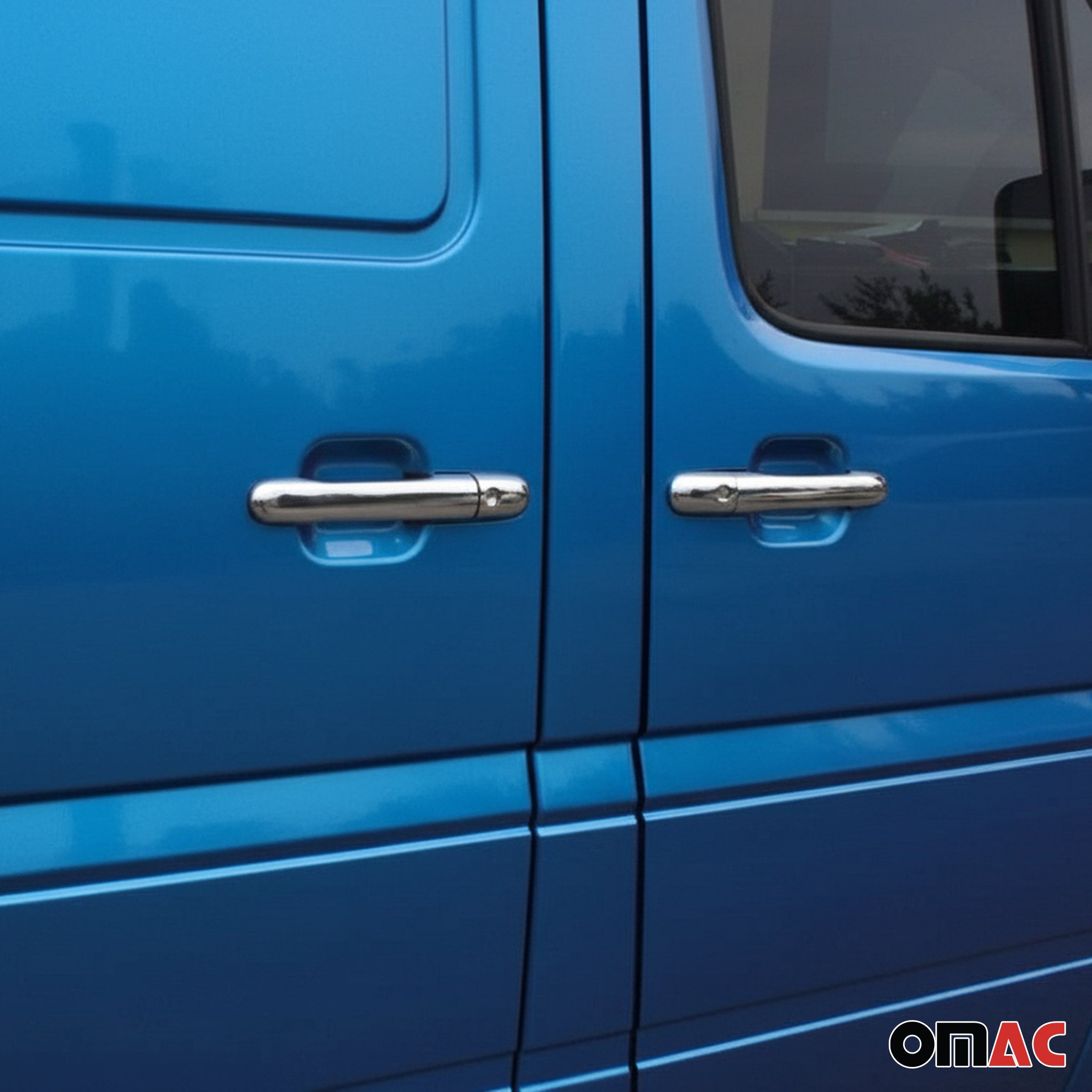 Chrom Türgriff Blende für VW LT 1998-2006 4-Tür Edelstahl 8tlg
