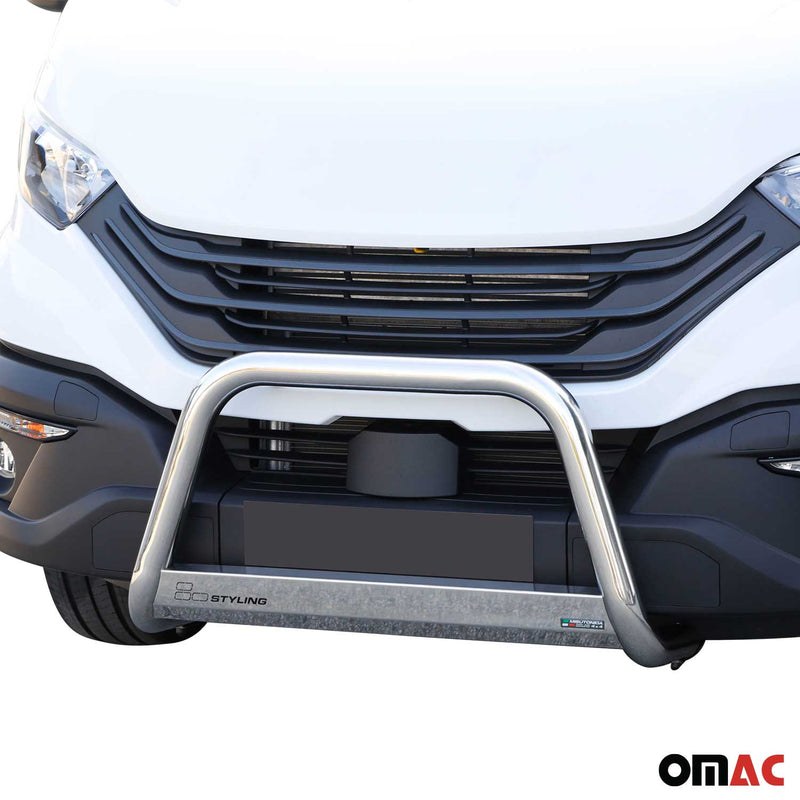 Frontbügel Frontschutzbügel für Iveco Daily ab 2025 ø63mm Stahl Silber Schutz