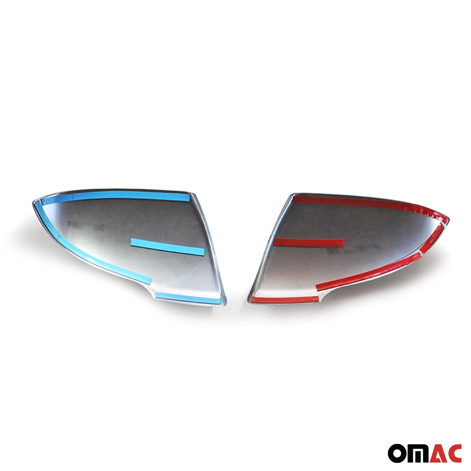 Spiegelkappen Spiegelabdeckung für Kia Sportage Edelstahl Matt 2tlg