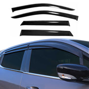 4x Windabweiser Regenabweiser für Hyundai Sonata 2005-2010 Acryl Dunkel