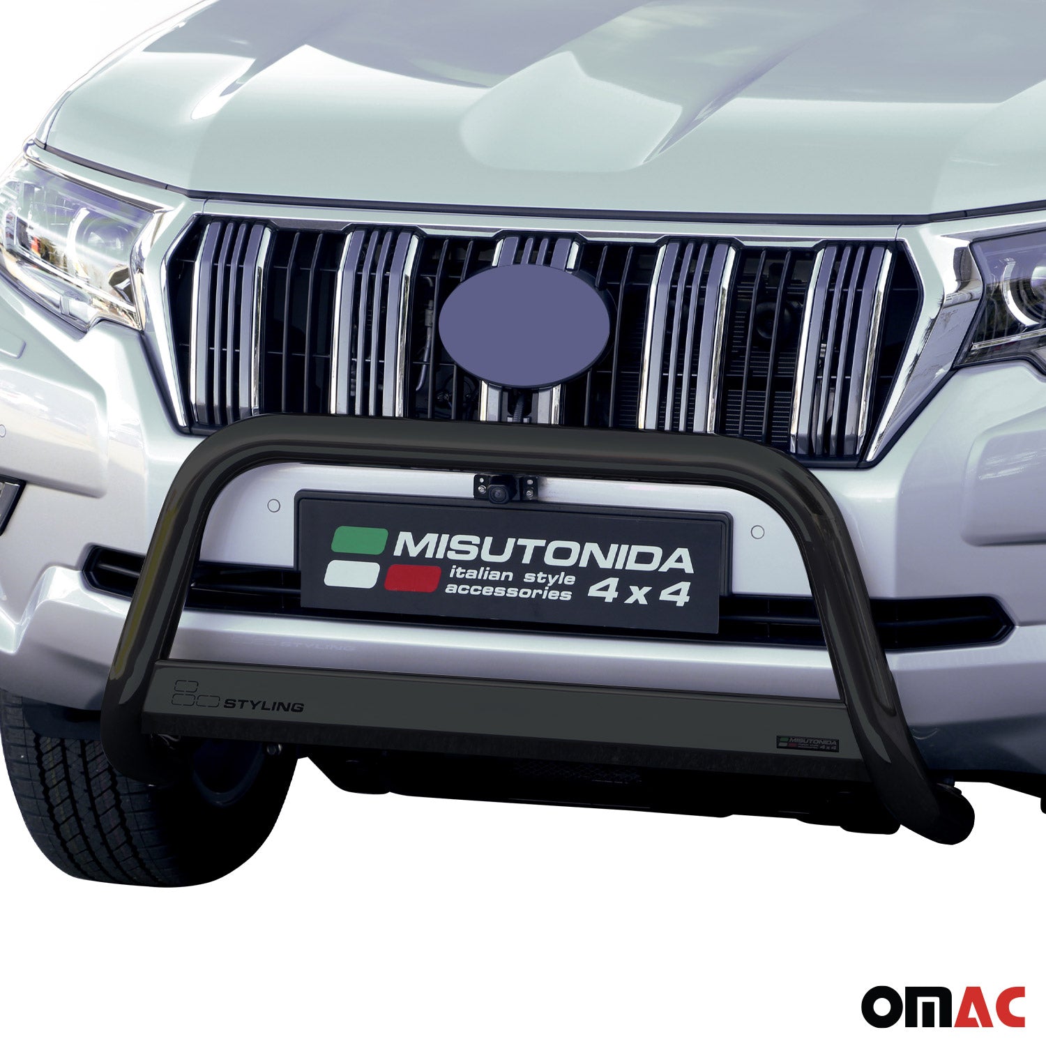 Frontbügel Frontschutz für Toyota Land Cruiser J150 2019-2023 ø63 Schwarz