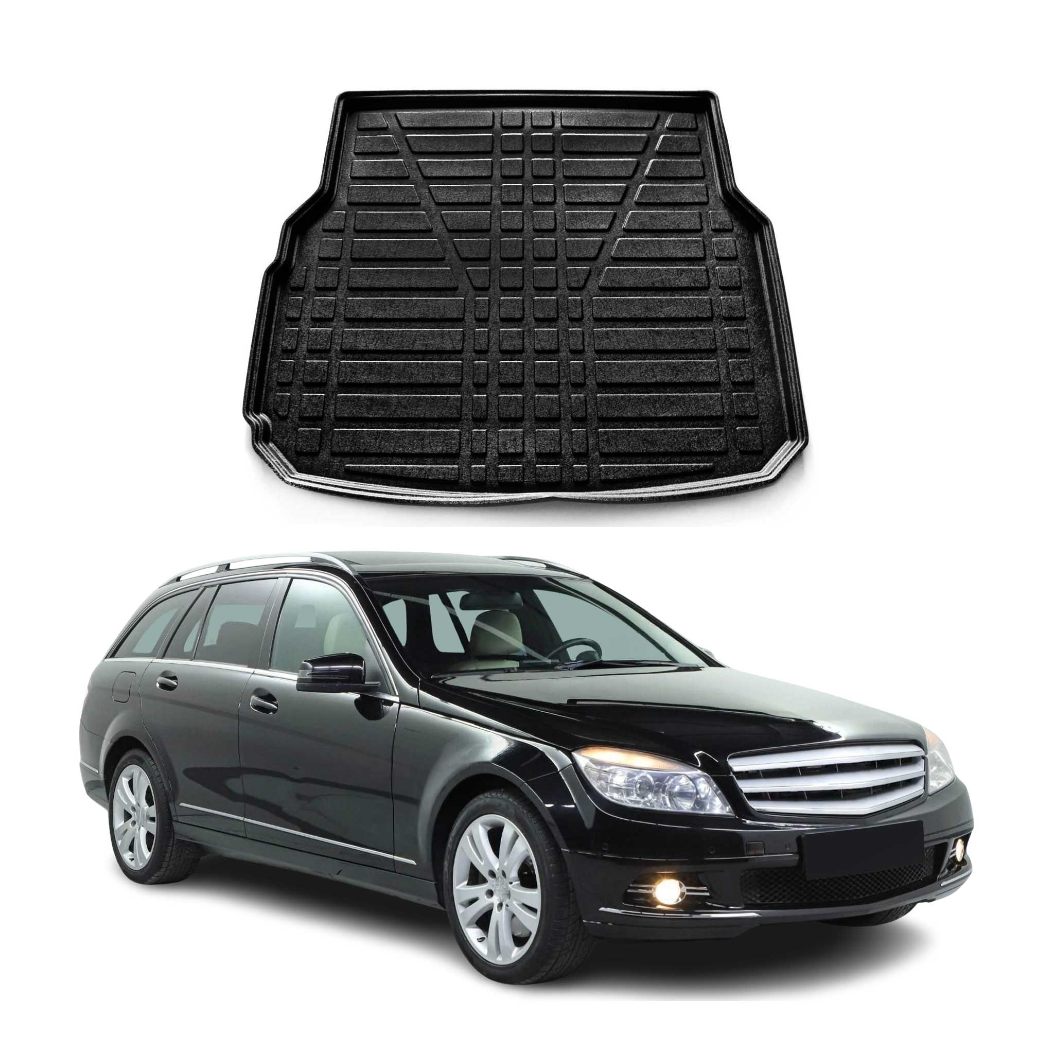Kofferraumwanne Laderaumwanne für Mercedes C Klasse S204 Kombi 2007-2010 Pre-FL