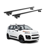 Dachträger Grundtäger für Citroen C3 Picasso 2009-2016 90kg Alu Schwarz ABE