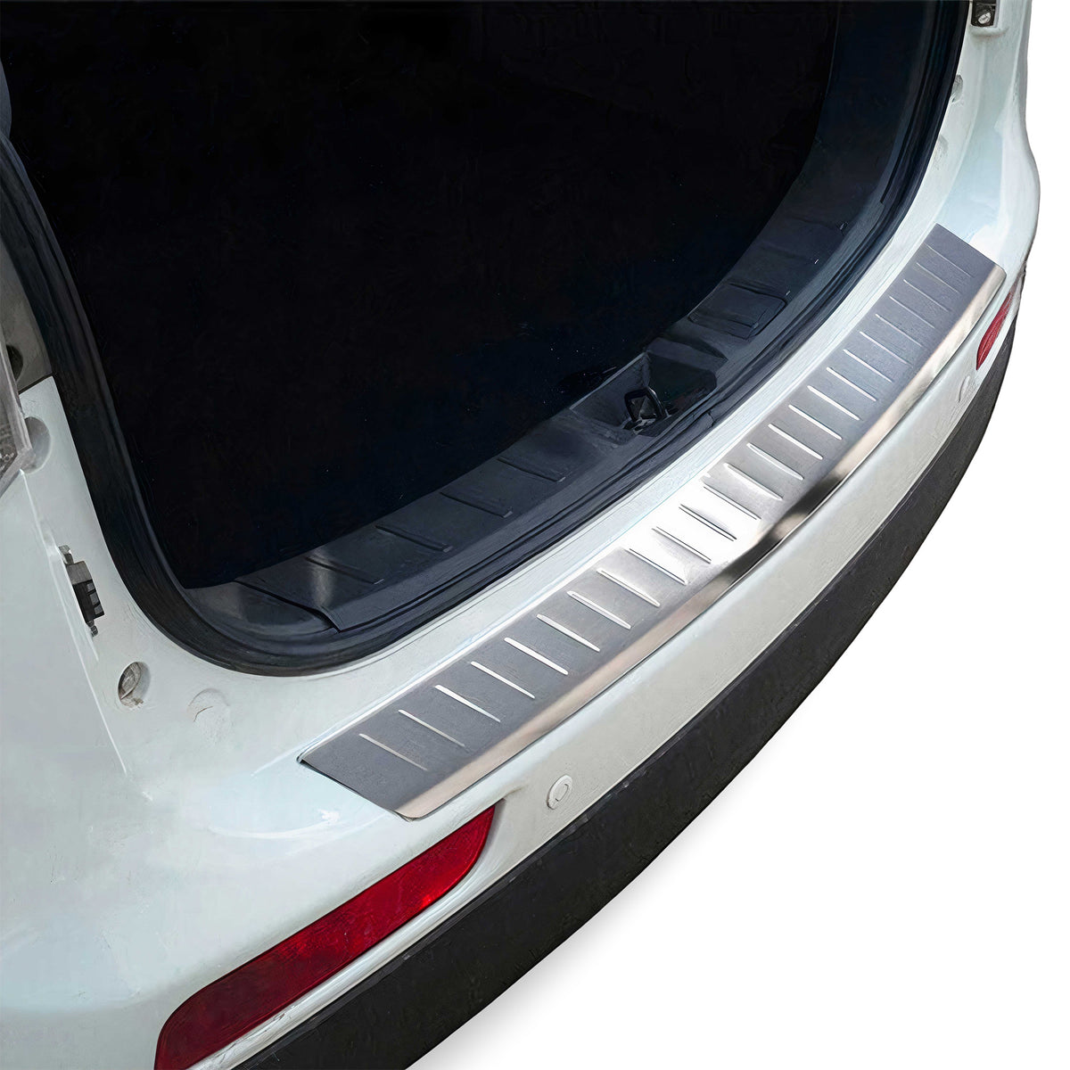 Ladekantenschutz für Mitsubishi Outlander III 2013-2015 Edelstahl gebürstet