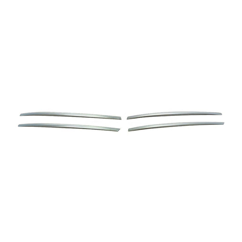 Kühlergrill Leisten Grillleisten für VW Amarok 2010-2016 Edelstahl Silber 4tlg