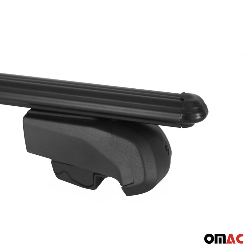 Dachträger Gepäckträger für Ford Mondeo mk5 Wagon 2014-2022 ABE Schwarz 2x