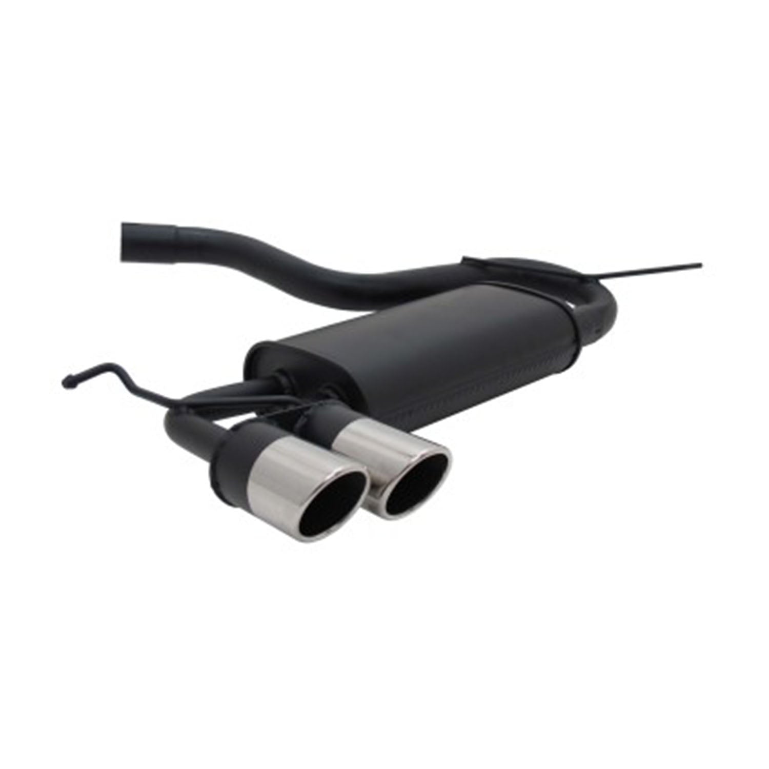 Novus Sportauspuff für Audi A3 / VW Golf 5 6 / VW Scirocco 2x76mm SR-Design
