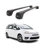 Dachträger Grundträger für Citroen C4 Picasso 2006-2013 Aluminium Schwarz 2tlg