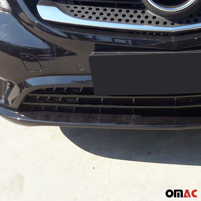 Kühlergrill Grillleisten für Mercedes V-Klasse W447 2014-2025 Edelstahl Dunkel