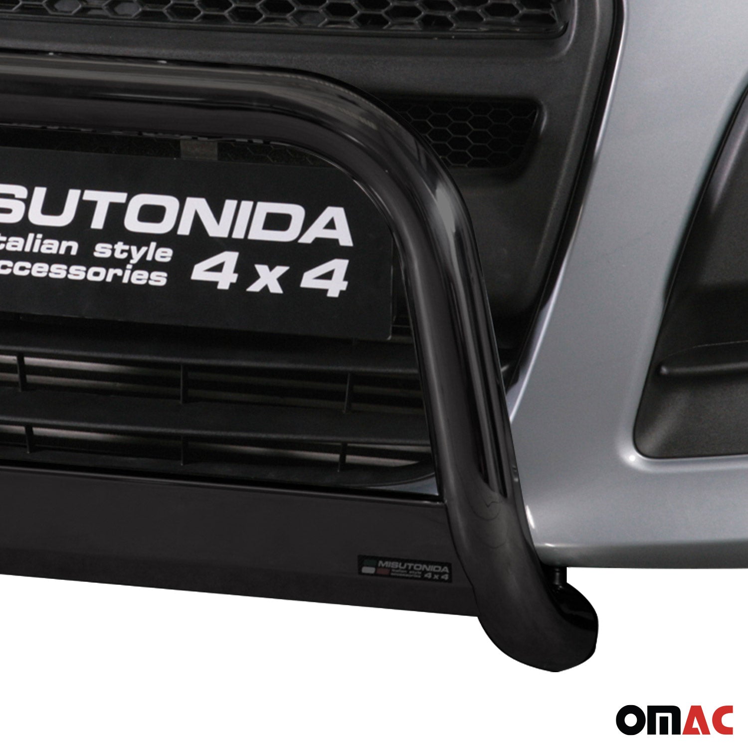 Frontbügel Frontschutzbügel für Fiat Doblò 2010-2015 ø63mm Stahl Schwarz Schutz
