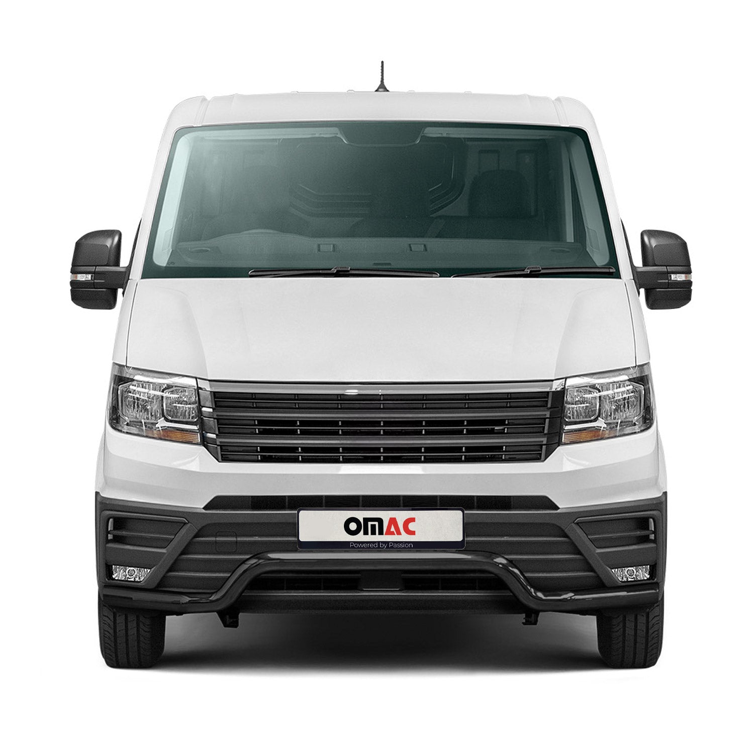 Frontbügel Frontschutzbügel für VW Crafter 2017-2026 Stahl Schwarz Rammschutz