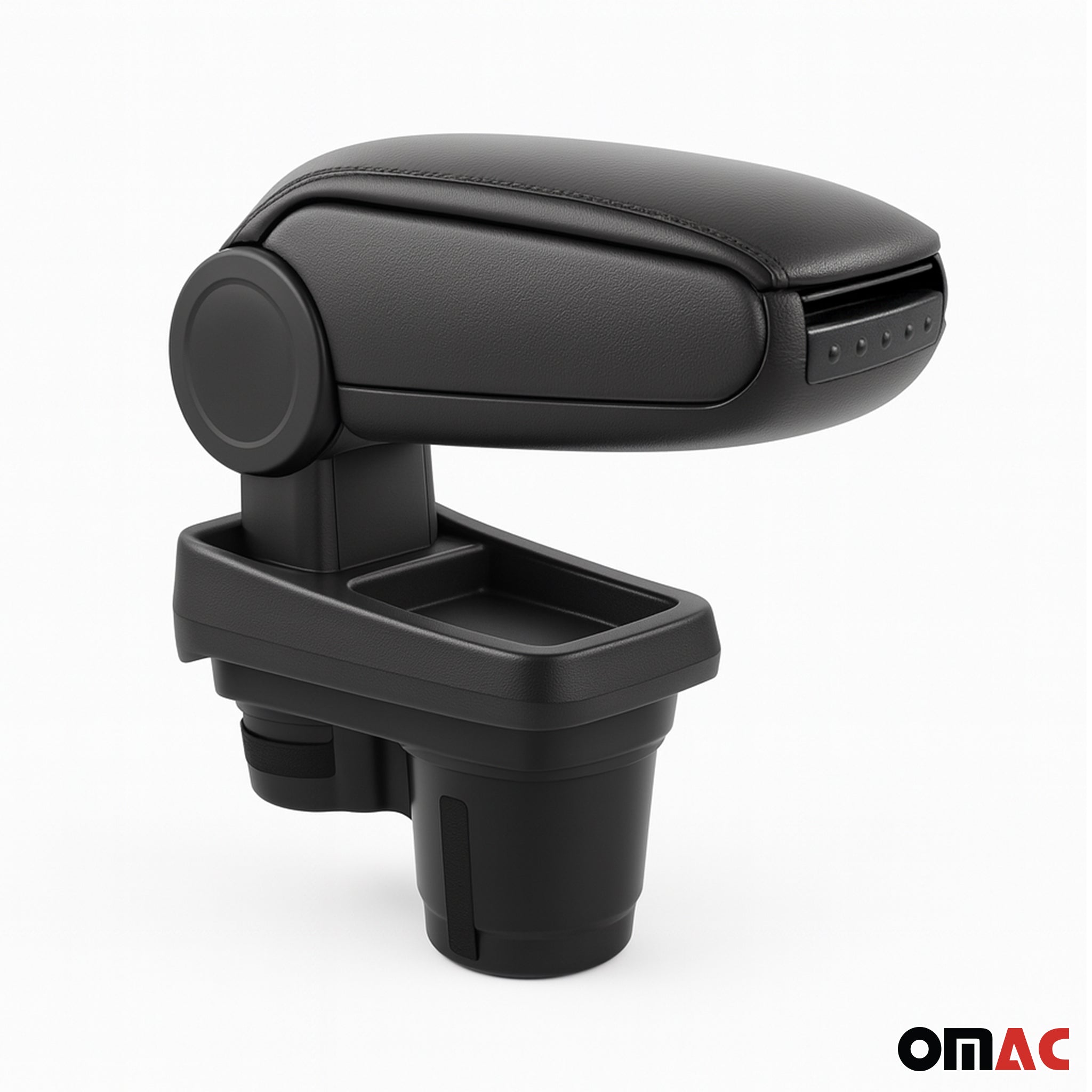 Mittelarmlehne Armlehne für Dacia Duster 2 2018-2024 PU-Leder ABS Schwarz