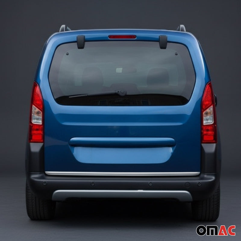 Kofferraumleiste Heckleiste für Citroen Berlingo 2008-2018 Edelstahl Chrom
