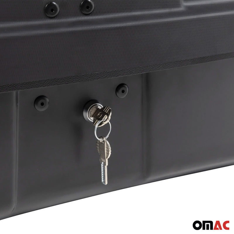 Menabo Heckträger Heckbox Transportbox Heckkoffer Auto Box Schwarz Mizar 300L