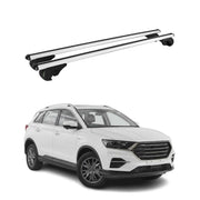 Dachträger Grundträger für SWM G01 / G01F 2018-2026 TÜV Aluminium Silber 2tlg