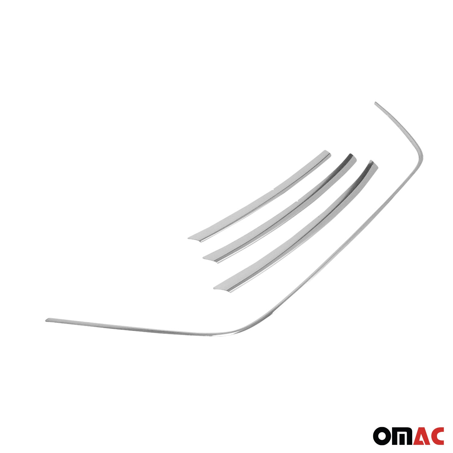 Kühlergrill Leisten Grillleisten für Hyundai i30 2012-2017 Edelstahl Chrom 4tlg