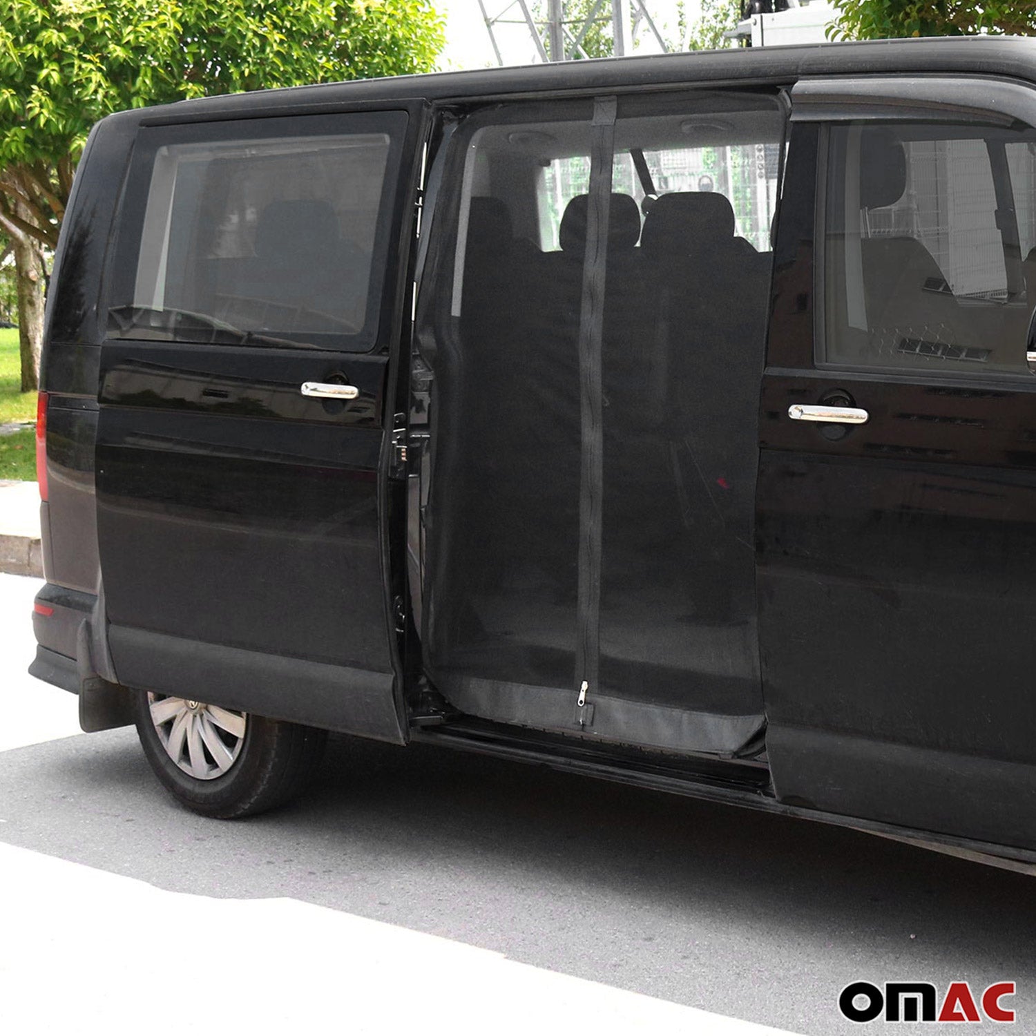 Moskitonetz Magnetisch Insektenschutz für Renault Trafic X82 2014-2026 Schwarz