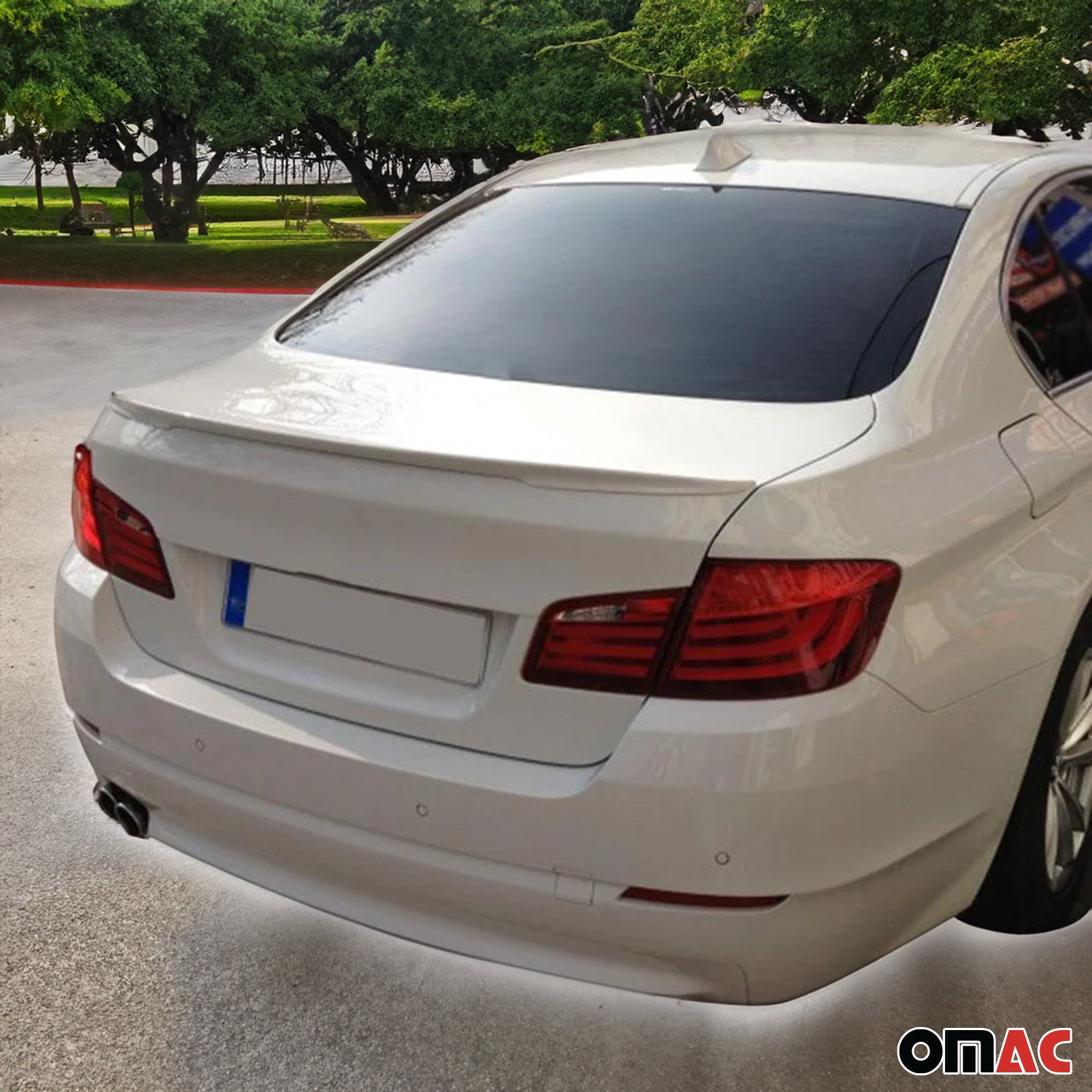 Heckspoiler Dachspoiler Hecklippe für BMW 5er F10 Limo 2010-2016 ABS Lackierbar