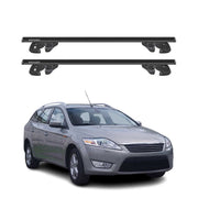 Dachträger Grundtäger für Ford Mondeo Mk4 Turnier 2007-2014 Alu TÜV Schwarz 2tlg