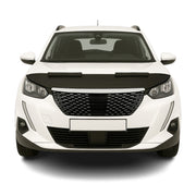 Haubenbra Steinschlagschutz Bonnet Bra für Peugeot 2008 2019-2026 Schwarz Halb