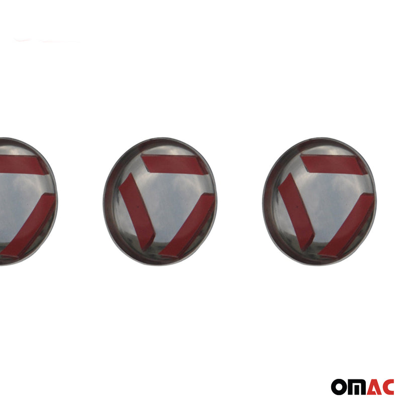 Rücklicht Leisten Heckleuchte für Opel Movano B 2010-2025 Edelstahl Silber 4tlg