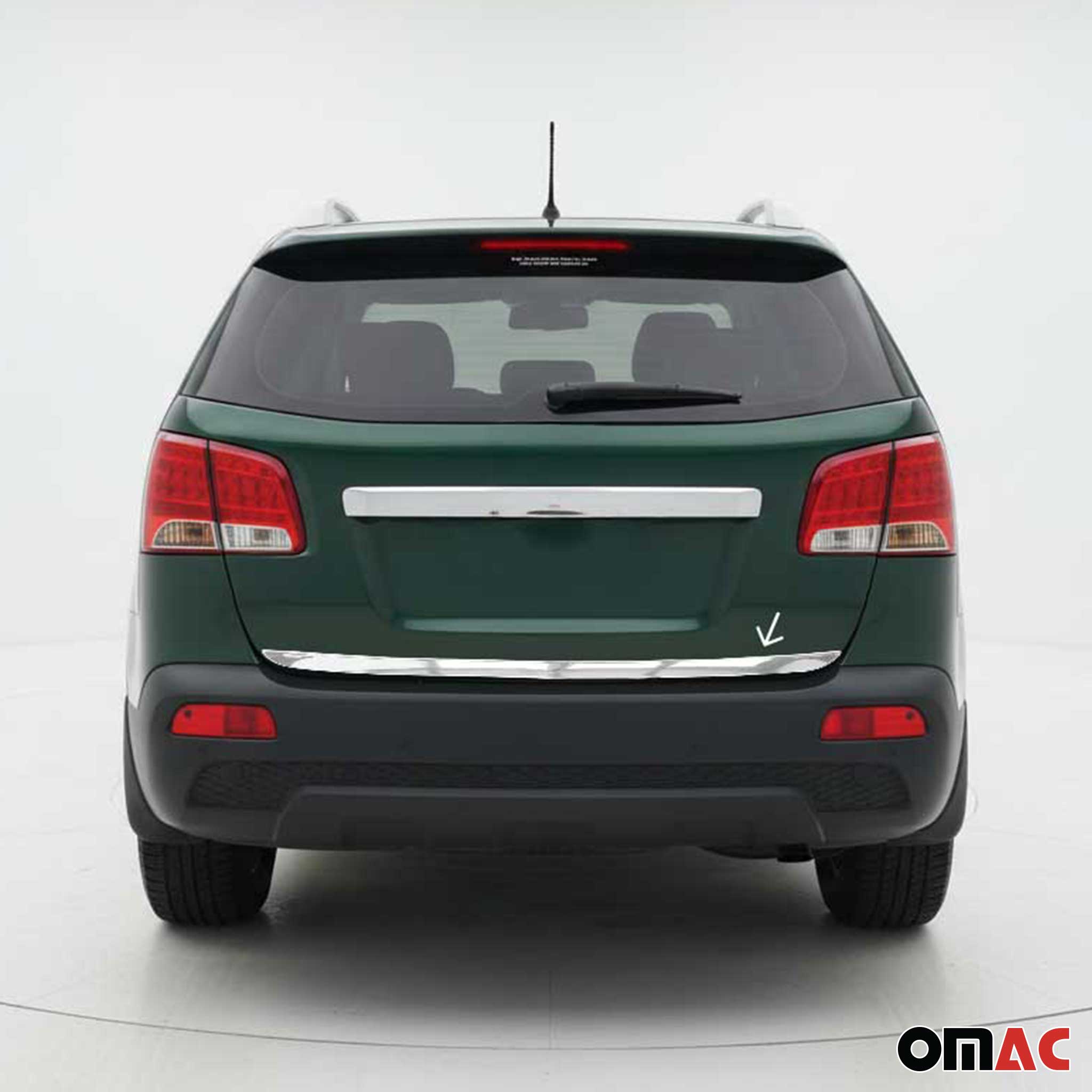 Kofferraumleiste Heckklappe Leiste für Kia Sorento 2009-2014 Edelstahl Chrom
