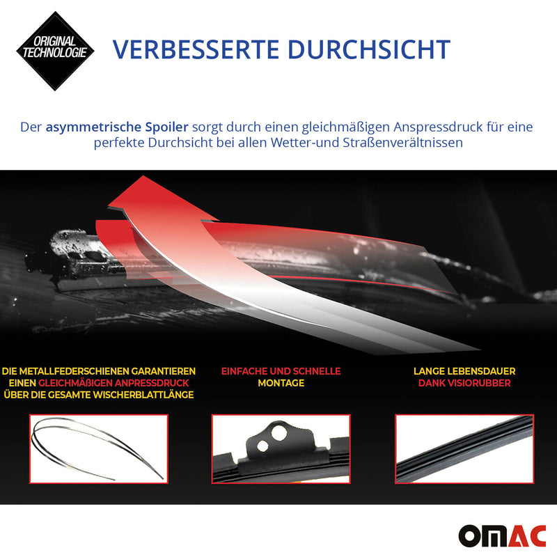 2010-2025 Ford Focus MK3 alle modelle / MK4 Turnier SWF Scheibenwischer Wischblatt vorne