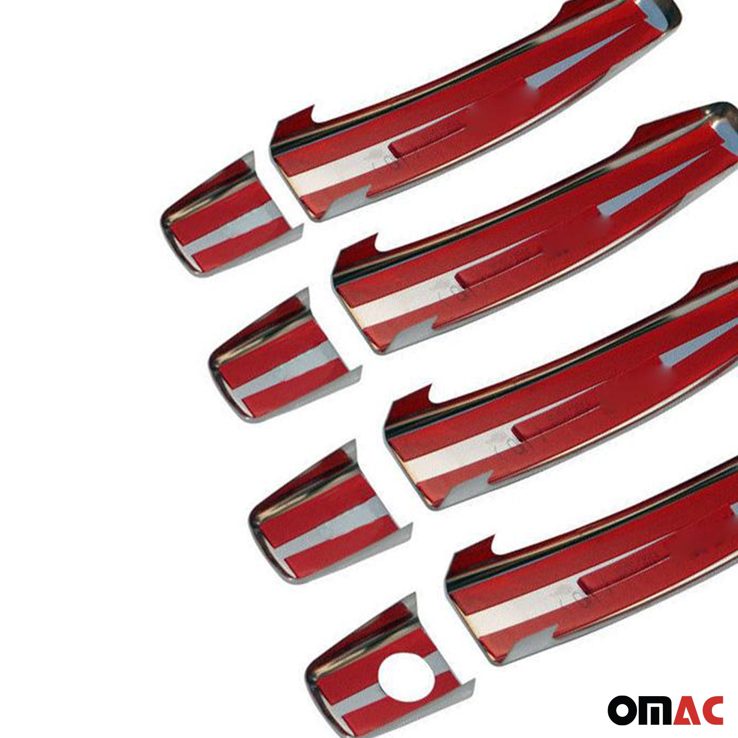 Chrom Türgriff Blende für Opel Corsa D 2006-2014 Edelstahl 4tlg