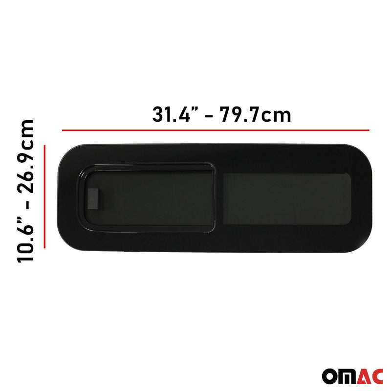 Schiebefenster Seitenscheibe Wohnwagenfenster für Wohnmobil Camper Links 800x270