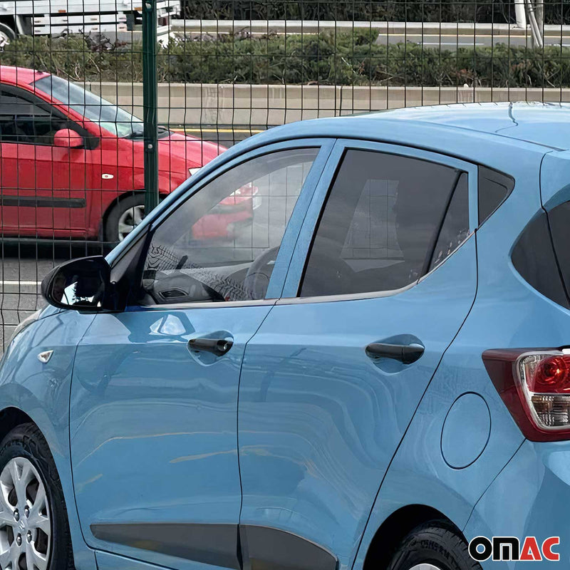 Fensterleisten Zierleisten für Hyundai i10 2011-2013 Edelstahl Chrom 6tlg