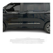 Seitentürleiste Türleiste für VW Transporter T7 2024-2026 Edelstahl 5x