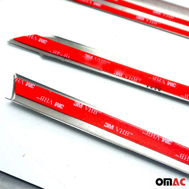 Fensterleisten Zierleisten für Fiat Tipo Kombi 2015-2025 Edelstahl Chrom 6tlg