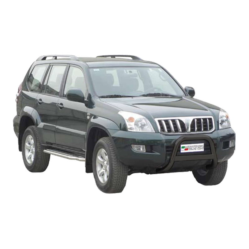 Frontbügel Frontschutzbügel für Toyota Land Cruiser KDJ120 2003-2008 ø63 Schwarz