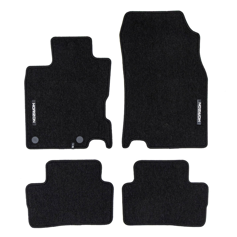 Velours Fußmatten für Renault Kadjar 2015-22 Autoteppich Automatten Schwarz 4tlg