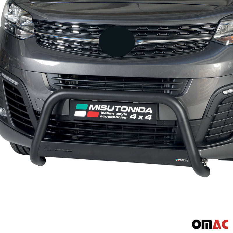 Frontbügel Frontschutzbügel für Opel Zafira Life 2020-2025 ø63mm Stahl Schwarz